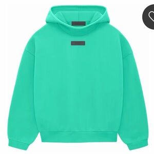 NWT Essentials Fear of God Mint Leaf Vibrant Green Hoodie Men’s - Medium